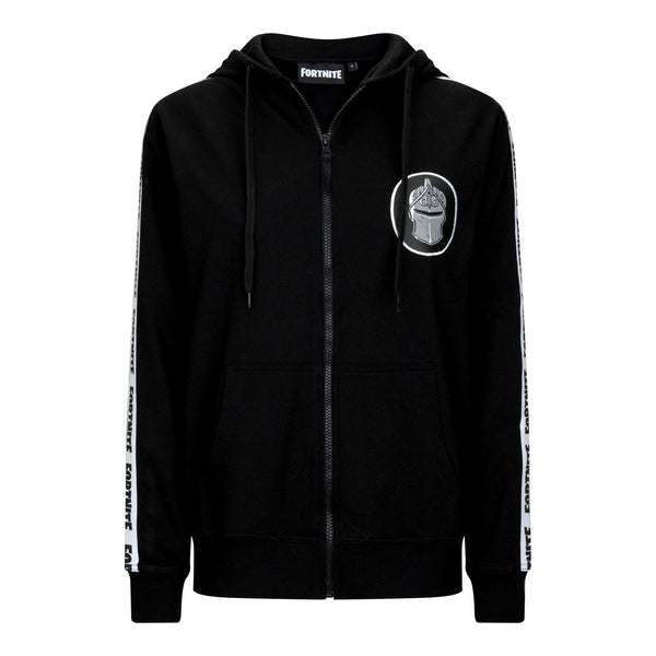Official Fortnite Adult Black Knight Zipped Hoodie – Long-Sleeve Unisex Gaming Jacket – Sizes S-XL