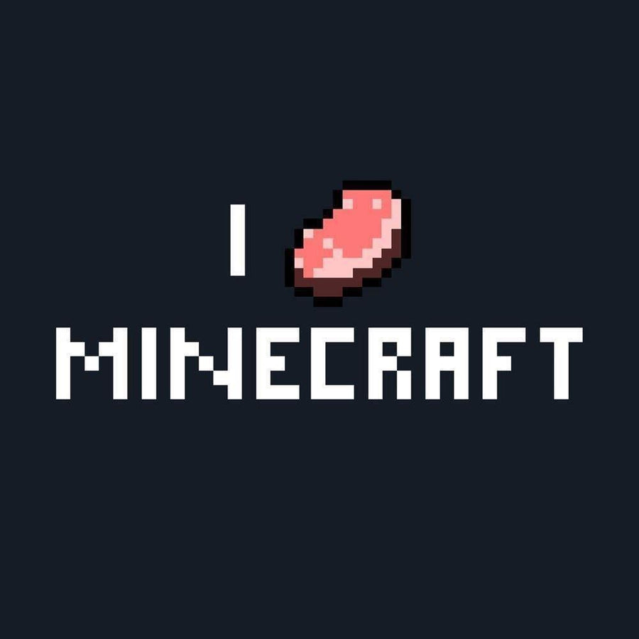 Boys Minecraft T-shirt | PORKCHOP | X LARGE | NAVY