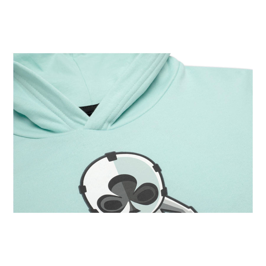 FORTNITE | WILD CARD | Aqua | Long Sleeved | Unisex Kids | Drawstring Hooded | Gaming Cotton Hoodie Sizes 10-16 Years……